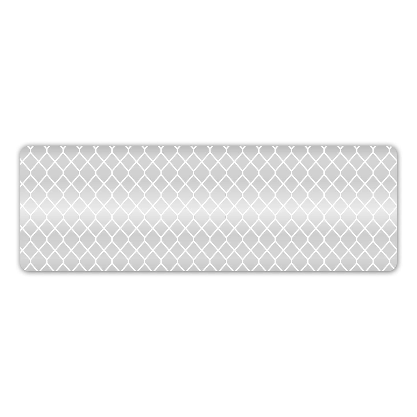 Konturmarkierung weiß Diamond Grade - 30 mm x 90 mm  - Streifen =  10x a 30x90 mit GAPS - insg. 1m lang