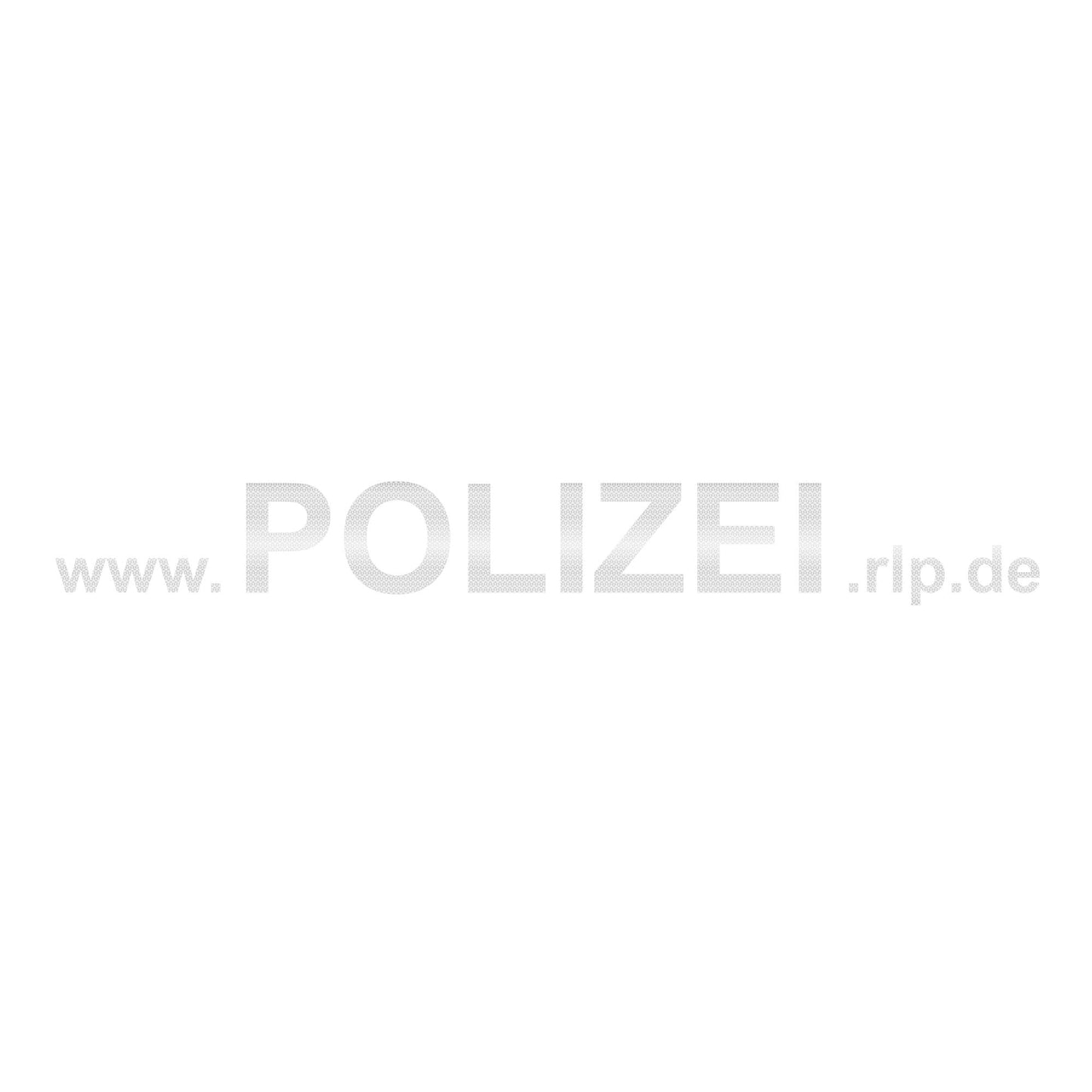 Schriftzug "www.Polizei.rlp.de" 911x115 Oralite