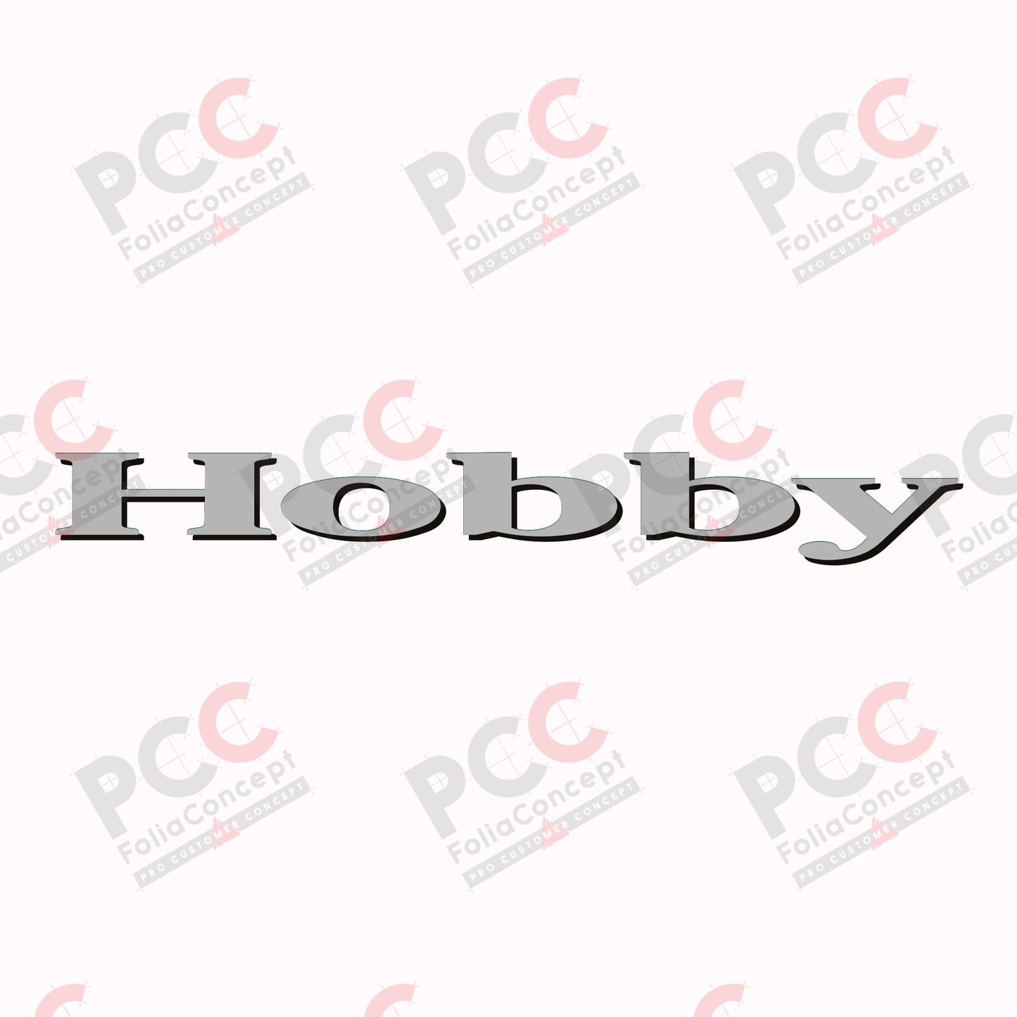 SZ Hobby silber/schwarz L: 500 mm
