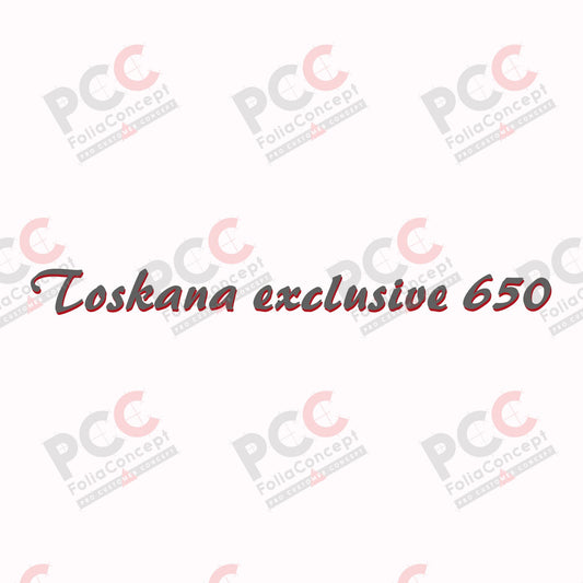 SZ "Toskana exclusive 650" grau/rot