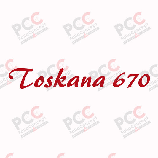 SZ "Toskana 670" rot