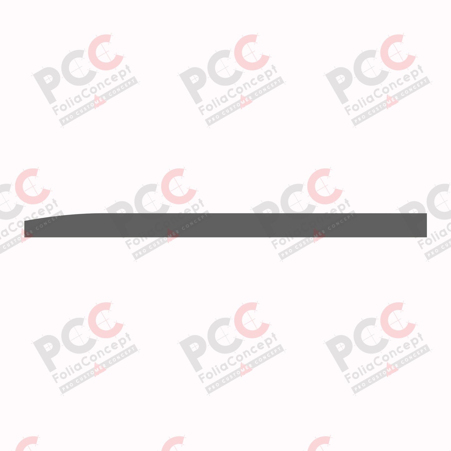 Folienstreifen Fiat Ducato grau 260mm L