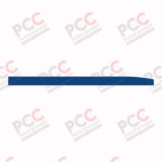 Folienstreifen Fiat Ducato blau 260mm R