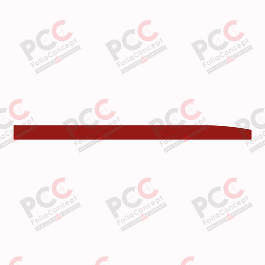 Folienstreifen Fiat Ducato rotbr 260mm R