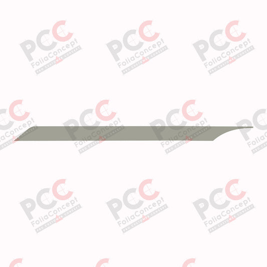 Aufkleber Dach/Haube AK Fiat champagner links