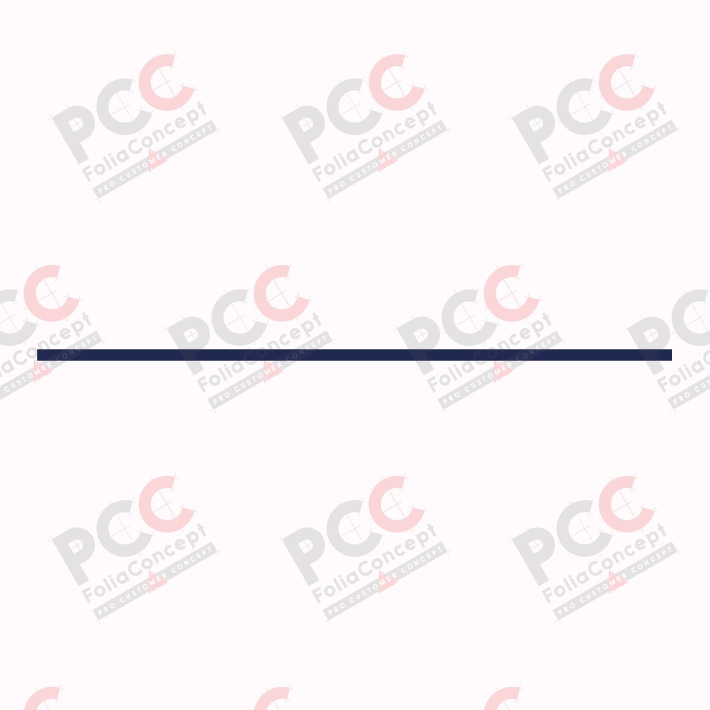 Haubenstreifen dunkelblau 4,5cm x 2,5m
