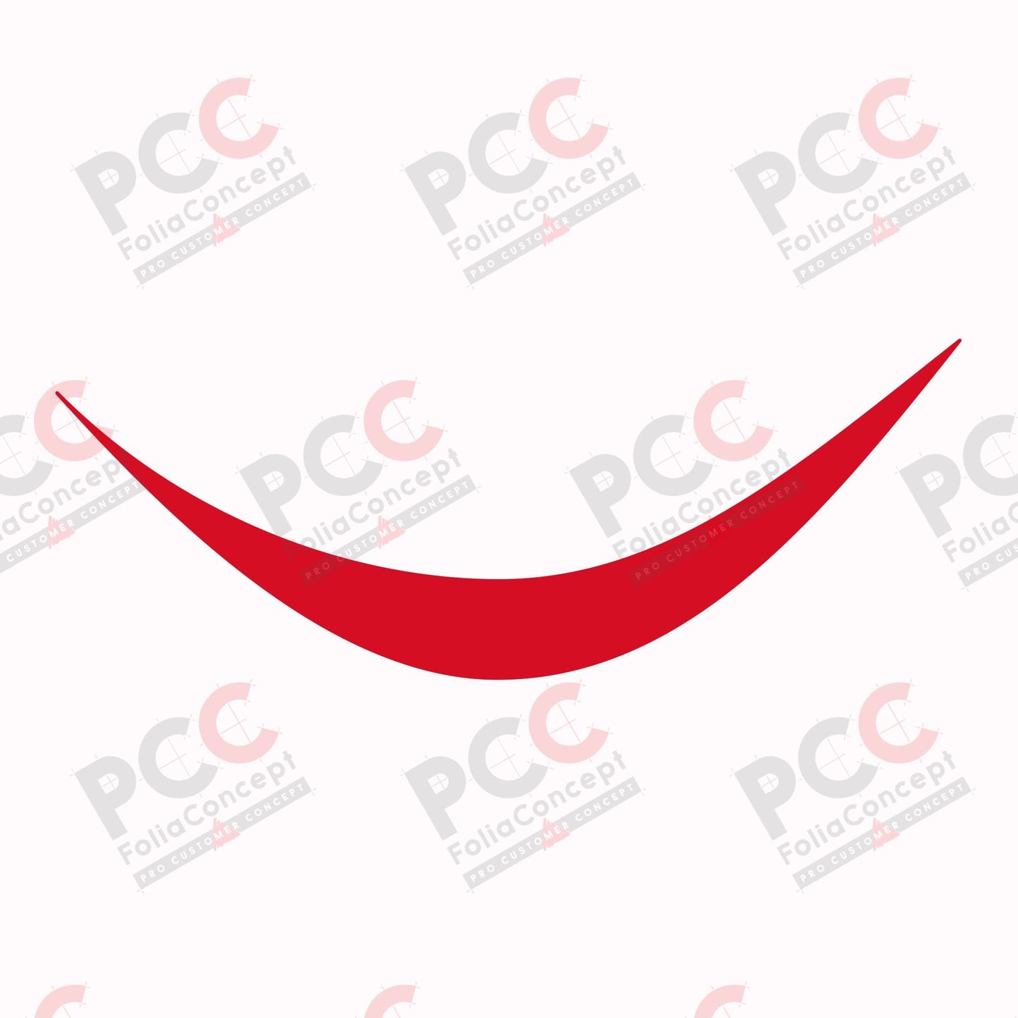 Aufkleber Design Auge C rot rechts
