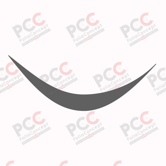 Aufkleber Design Auge C grau links