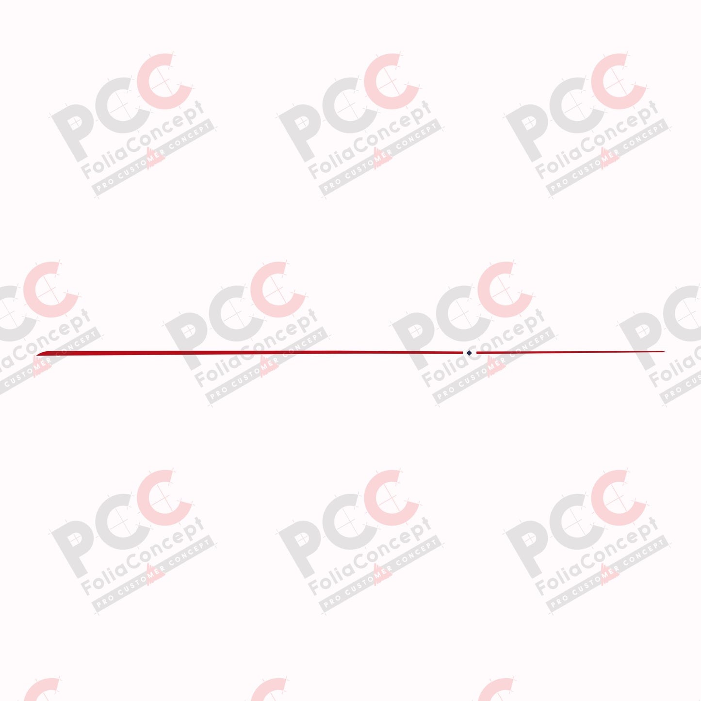 Aufkleber Design Pfeil AK 615 rot/blau links