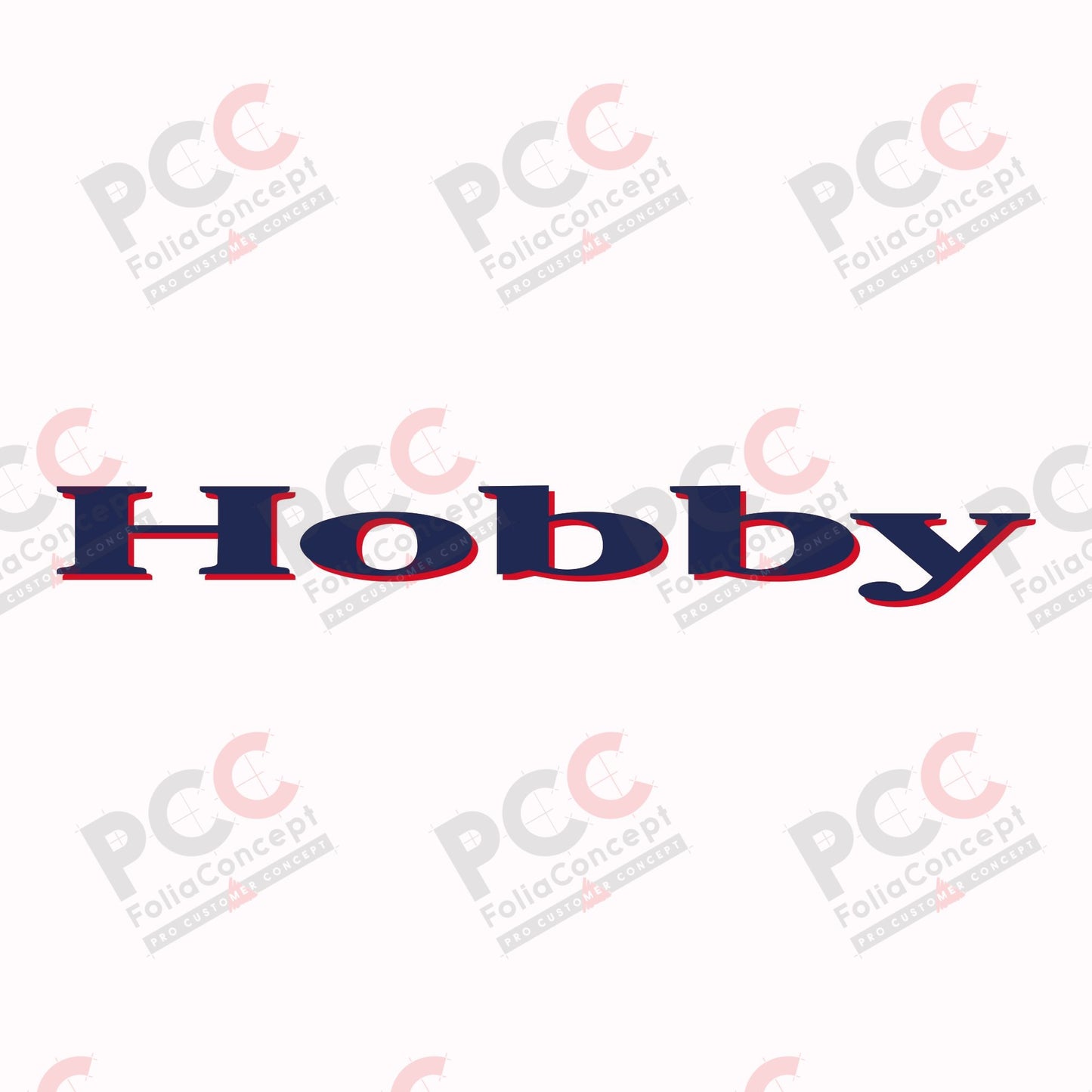 SZ - Hobby - L: 500 mm dunkelblau/rot