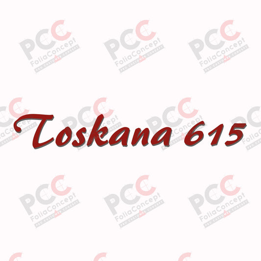 SZ Toskana 615 Tür rotbraun/grau