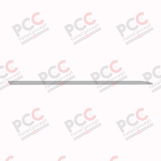 Chromstreifen 16x560mm spitz ausl. BFS