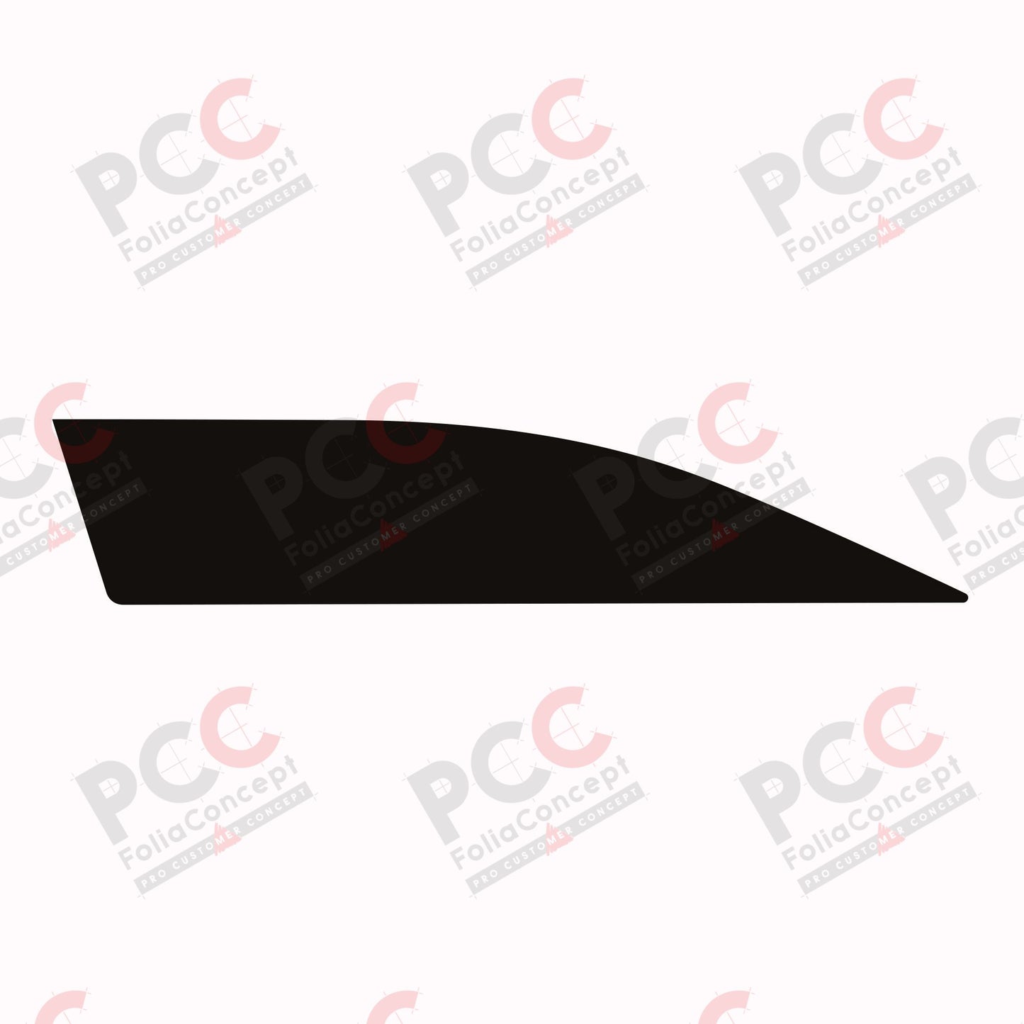 Aufkleber Renault/Fiat B-Säule rechts oben schwarz - 2704800713