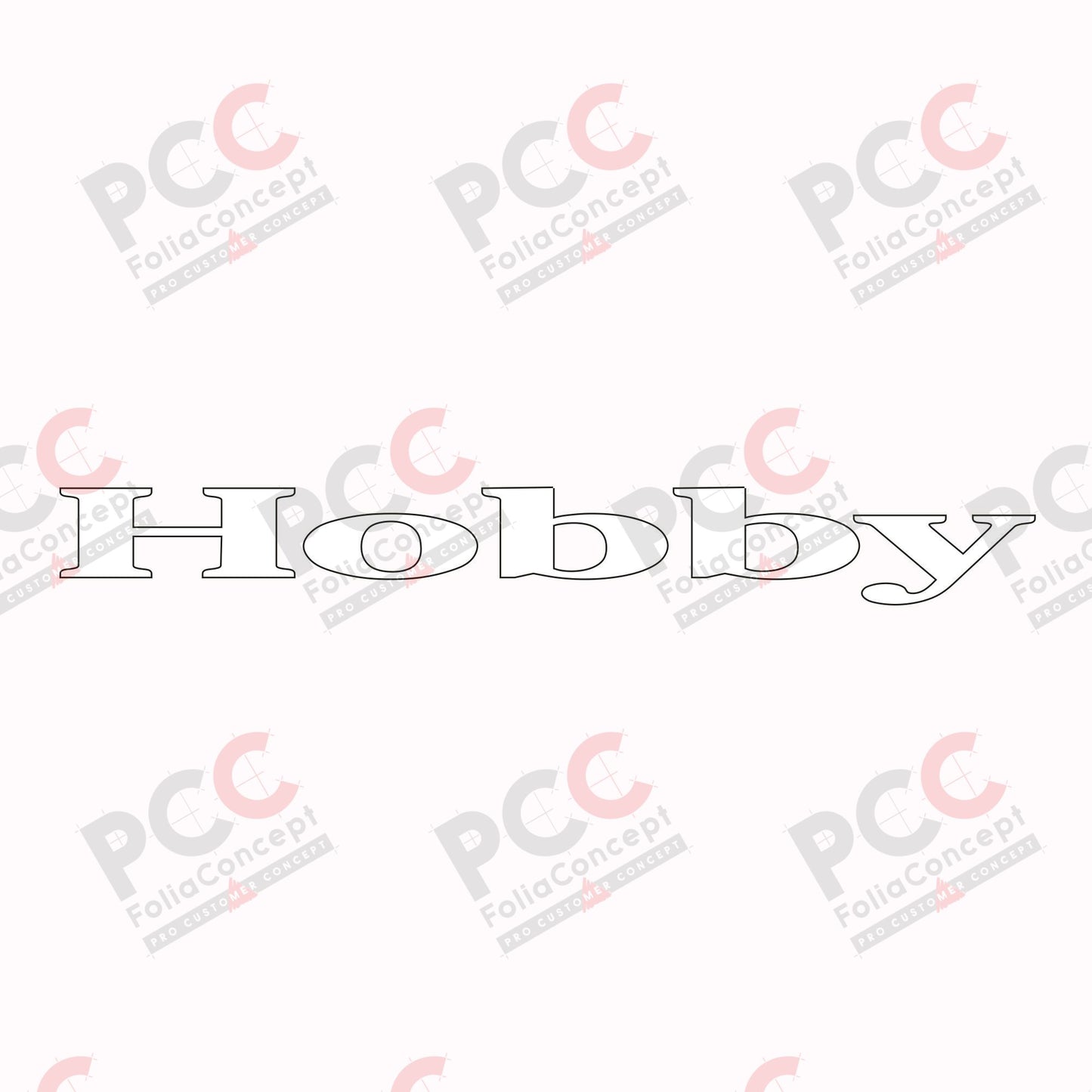 SZ Hobby - 680 x 80 mm - weiß