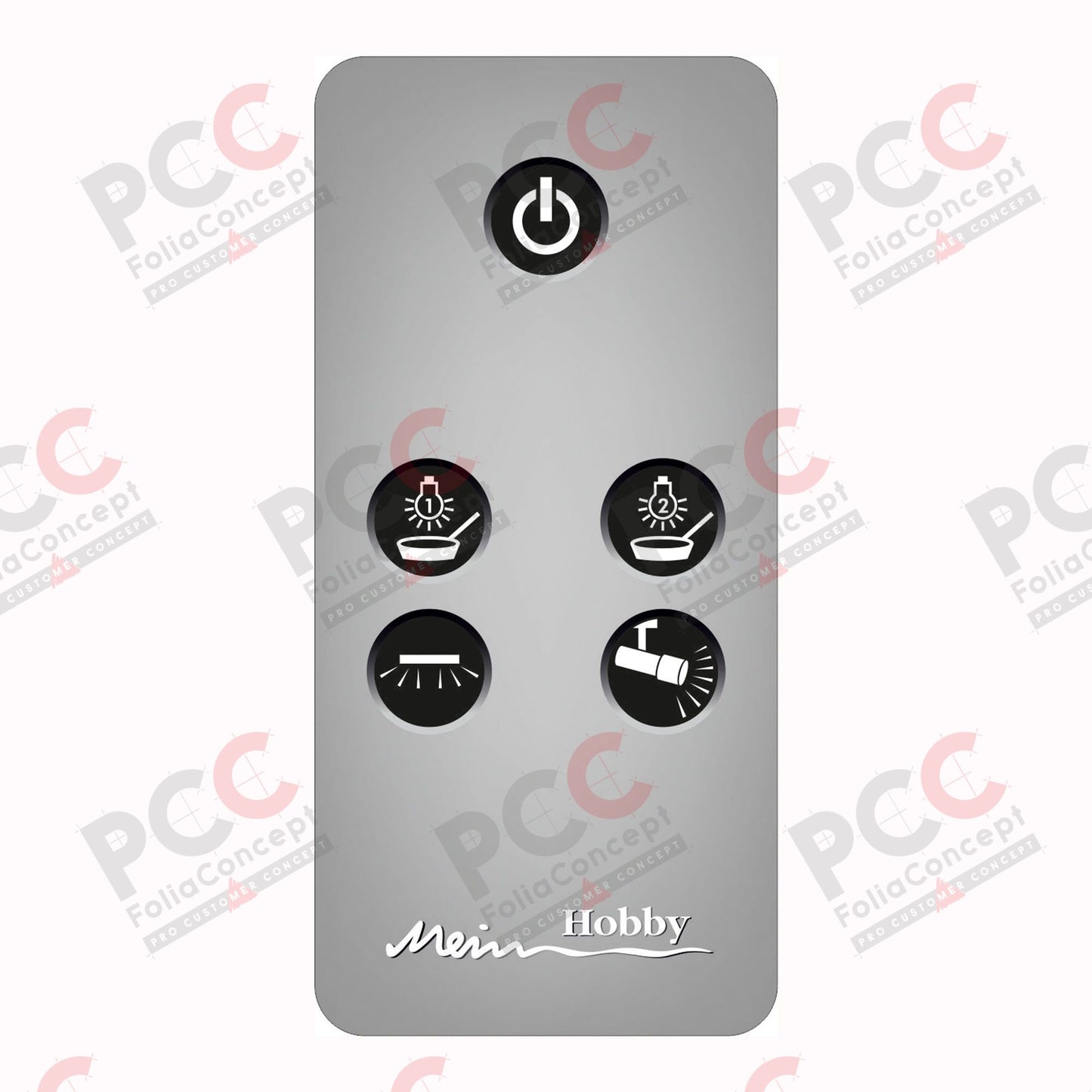 Aufkleber Lichtpanel Fiat Classic Version 2