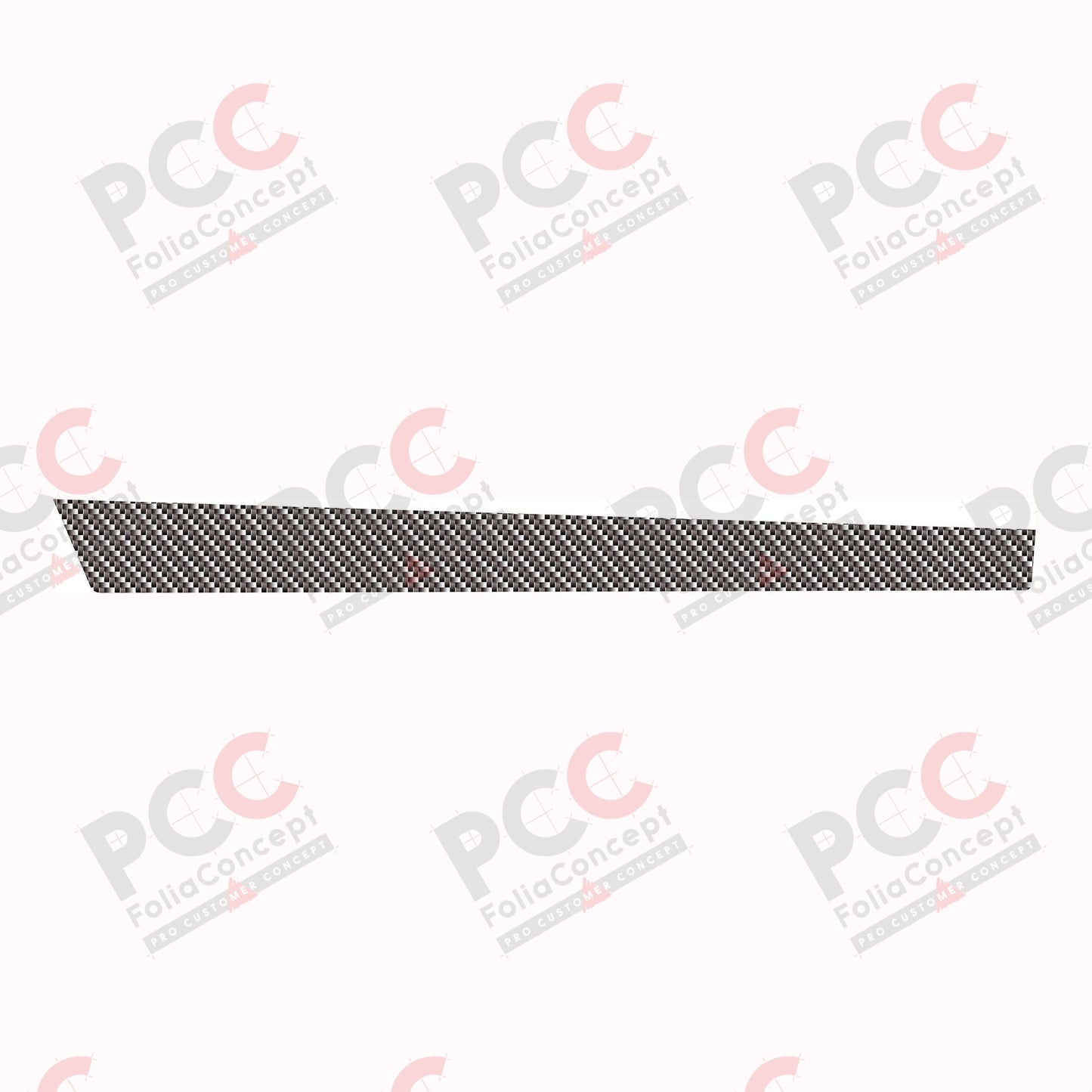 Aufkleber Scheinwerfer B Fiat carbon links