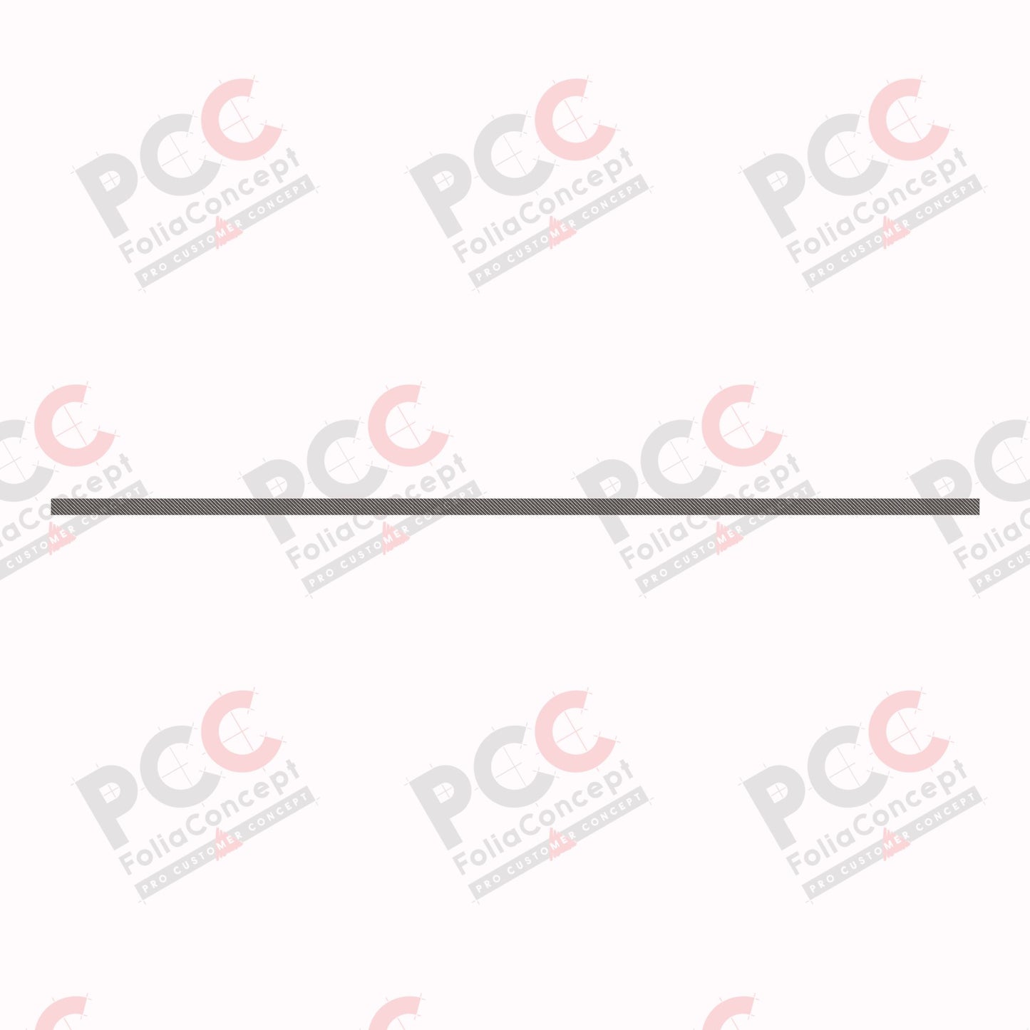 Haubenstreifen carbon 4,5cm x 2,5m