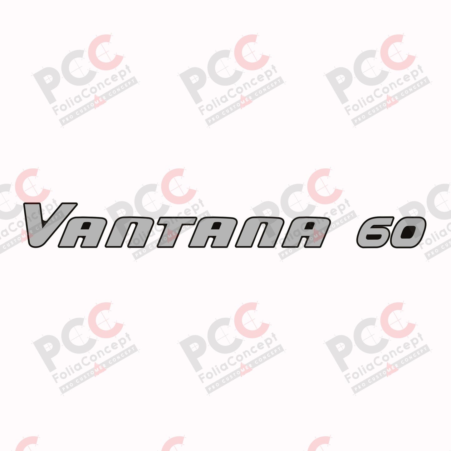 Domingaufkleber Vantana 60