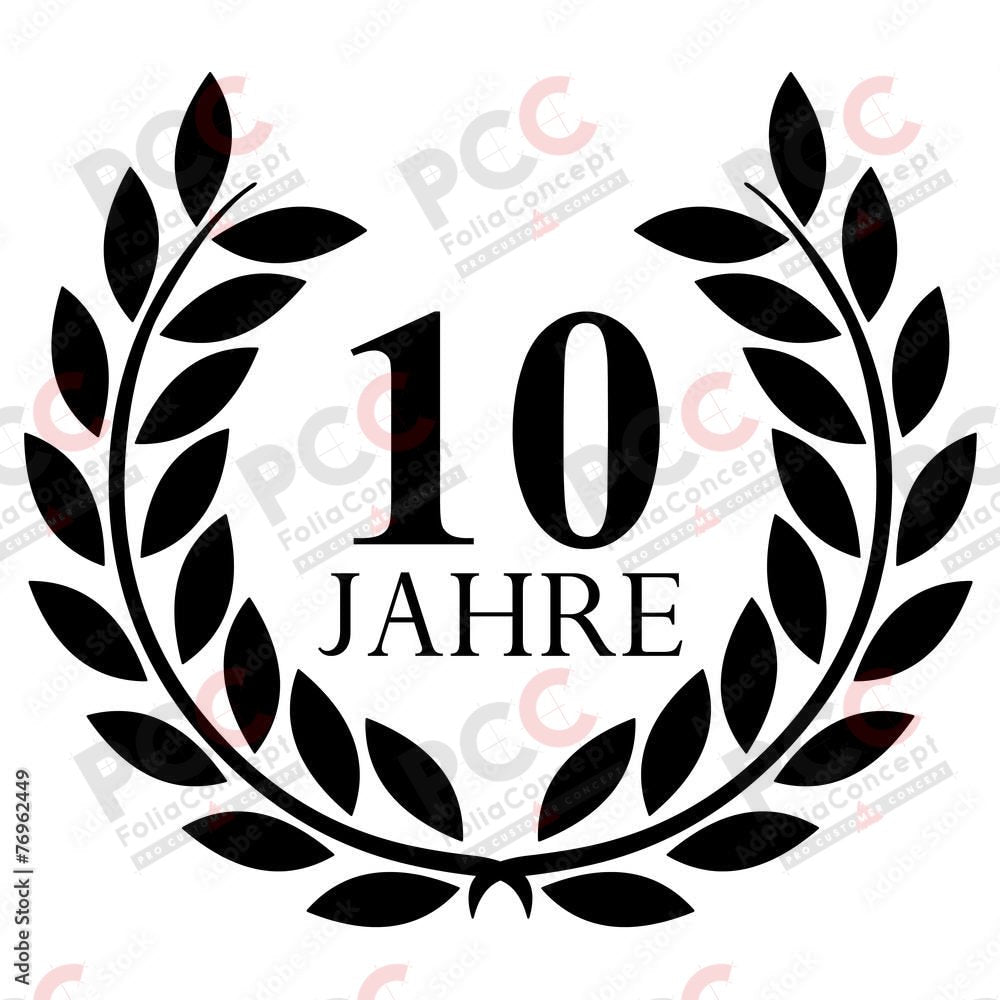 Aufkleber Jubiläum - 50 Years -