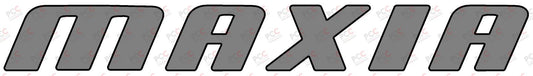 Aufkleber Schriftzug MAXIA