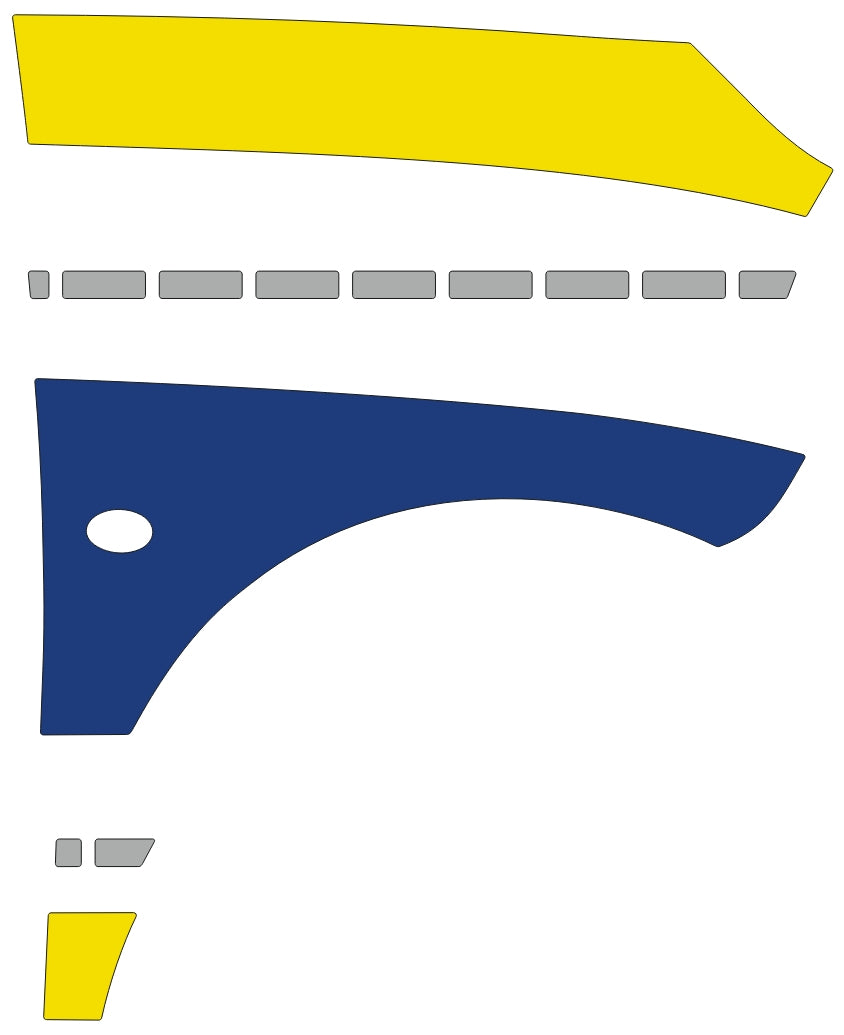 MB-VK-2025-008 - Mercedes Benz - VESBA Kotflügel rechts - PCC FoliaConcept