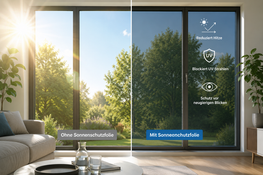 Sonnenschutzfolie für Fenster: Was sie kann, was nicht – und welche die richtige ist