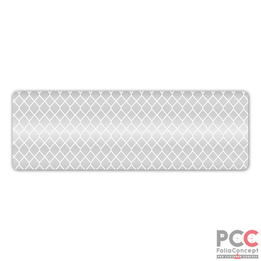Konturmarkierung weiß Diamond Grade - 30 mm x 90 mm  - Streifen =  10x a 30x90 mit GAPS - insg. 1m lang