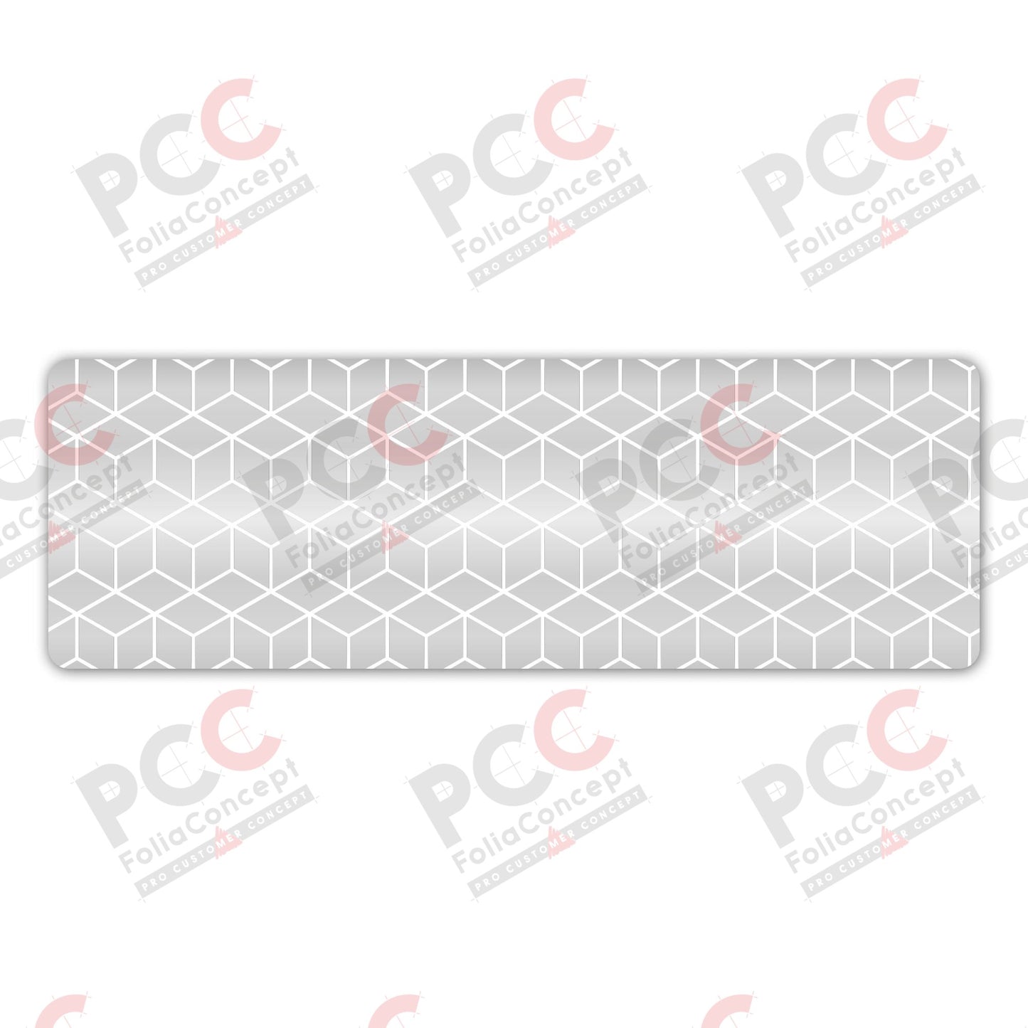 Konturmarkierung Reflex PLUS 30 mm x 90 mm  - Streifen =  10x a 30x90 mit GAPS - insg. 1m lang