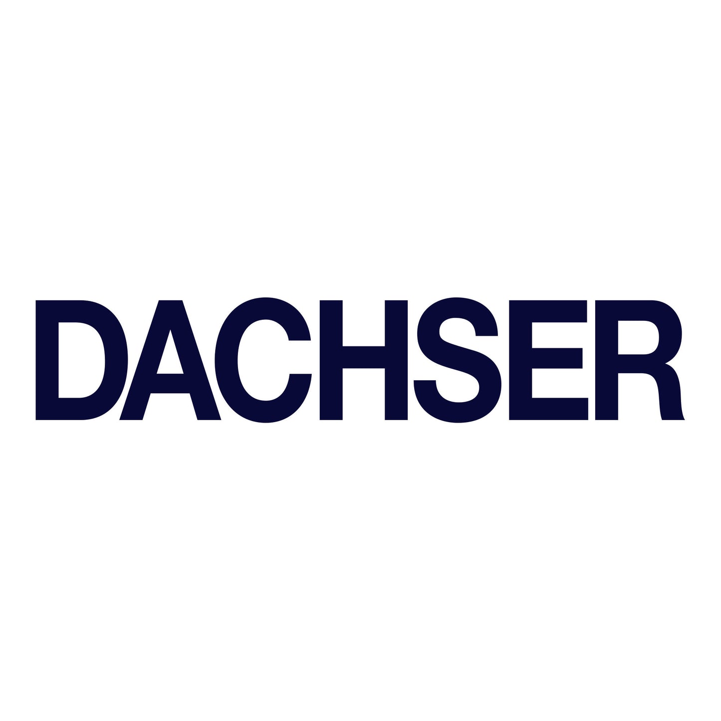 Schriftzug „DACHSER“ – 5 m breit – blau