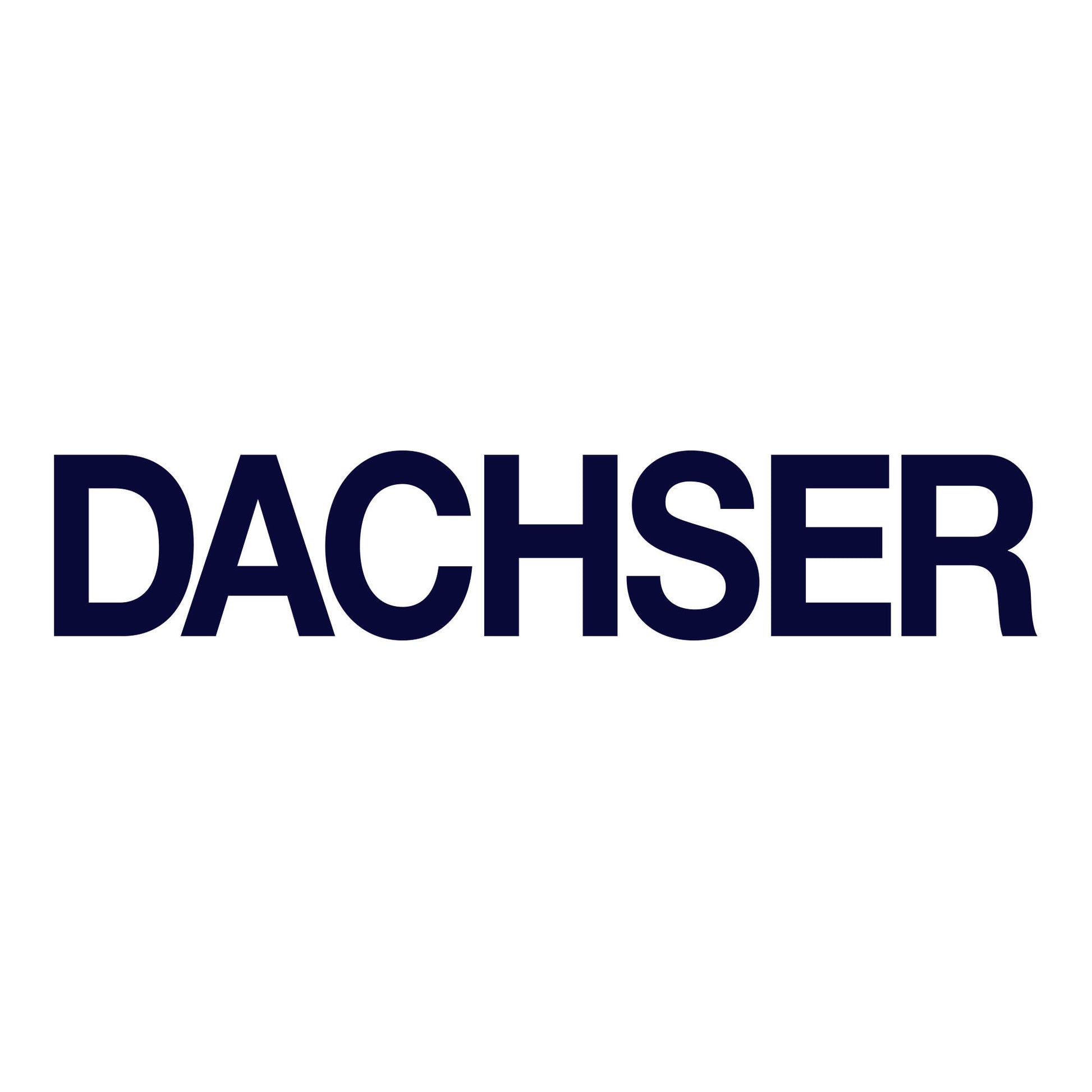 Schriftzug „DACHSER“ – 2,2 m breit – blau