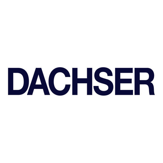 Schriftzug „DACHSER“ – 2,2 m breit – blau