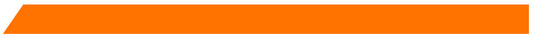 STILL Zierstreifen orange – 1200 mm