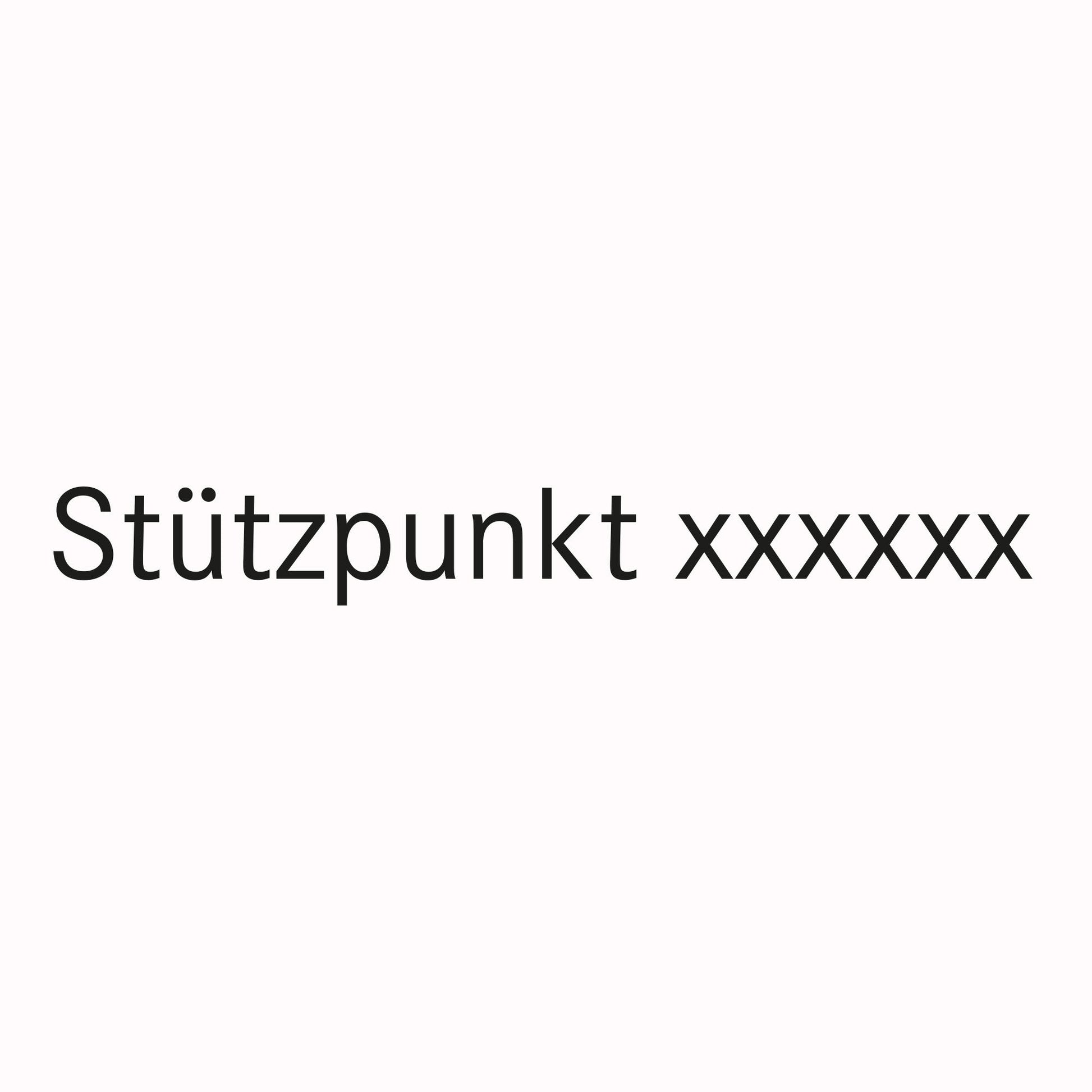 STILL Türschriftzug schwarz – Standort, Stützpunkt oder Telefonnummer