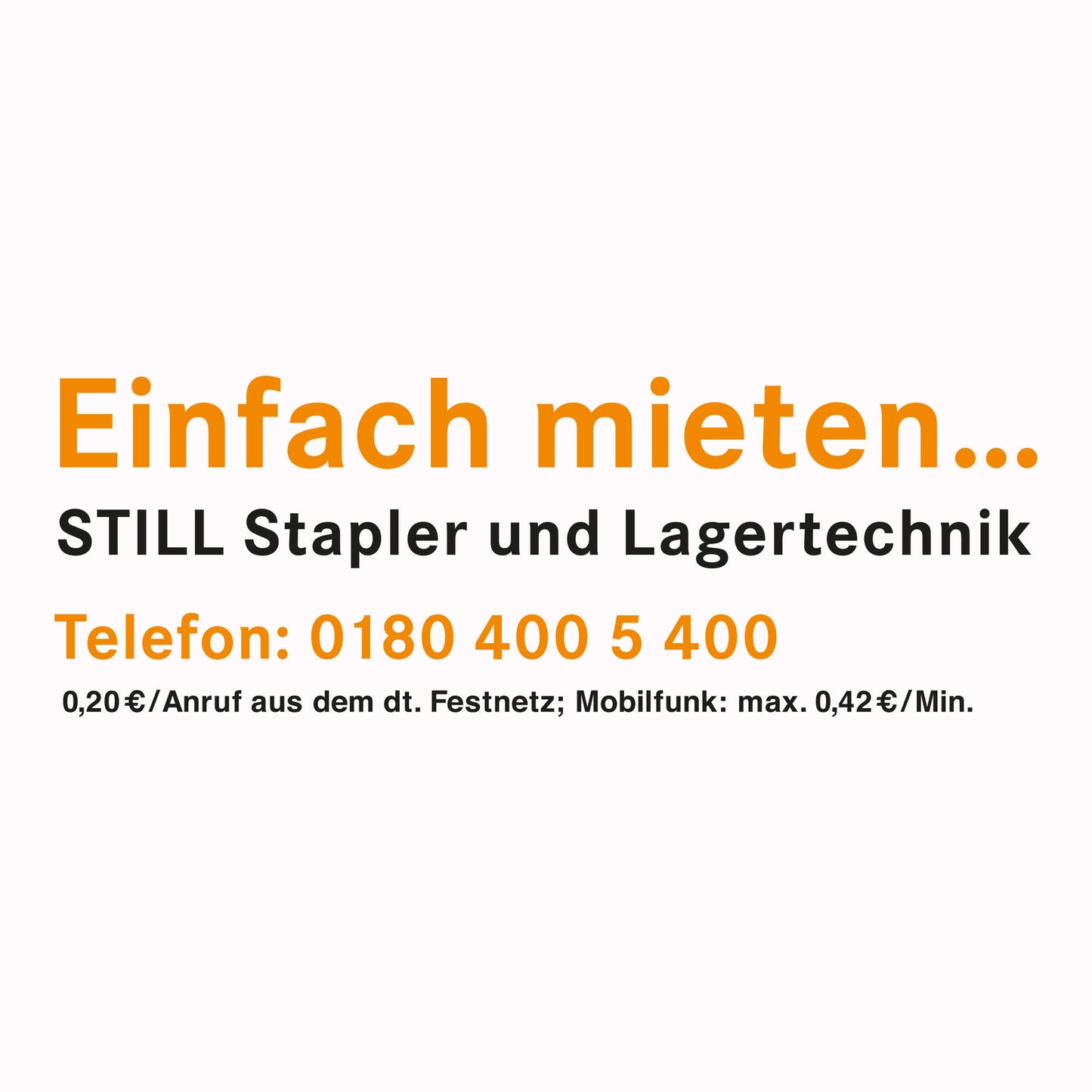 STILL Aktionsfläche Heck – Gebrauchte, Miete oder Personal