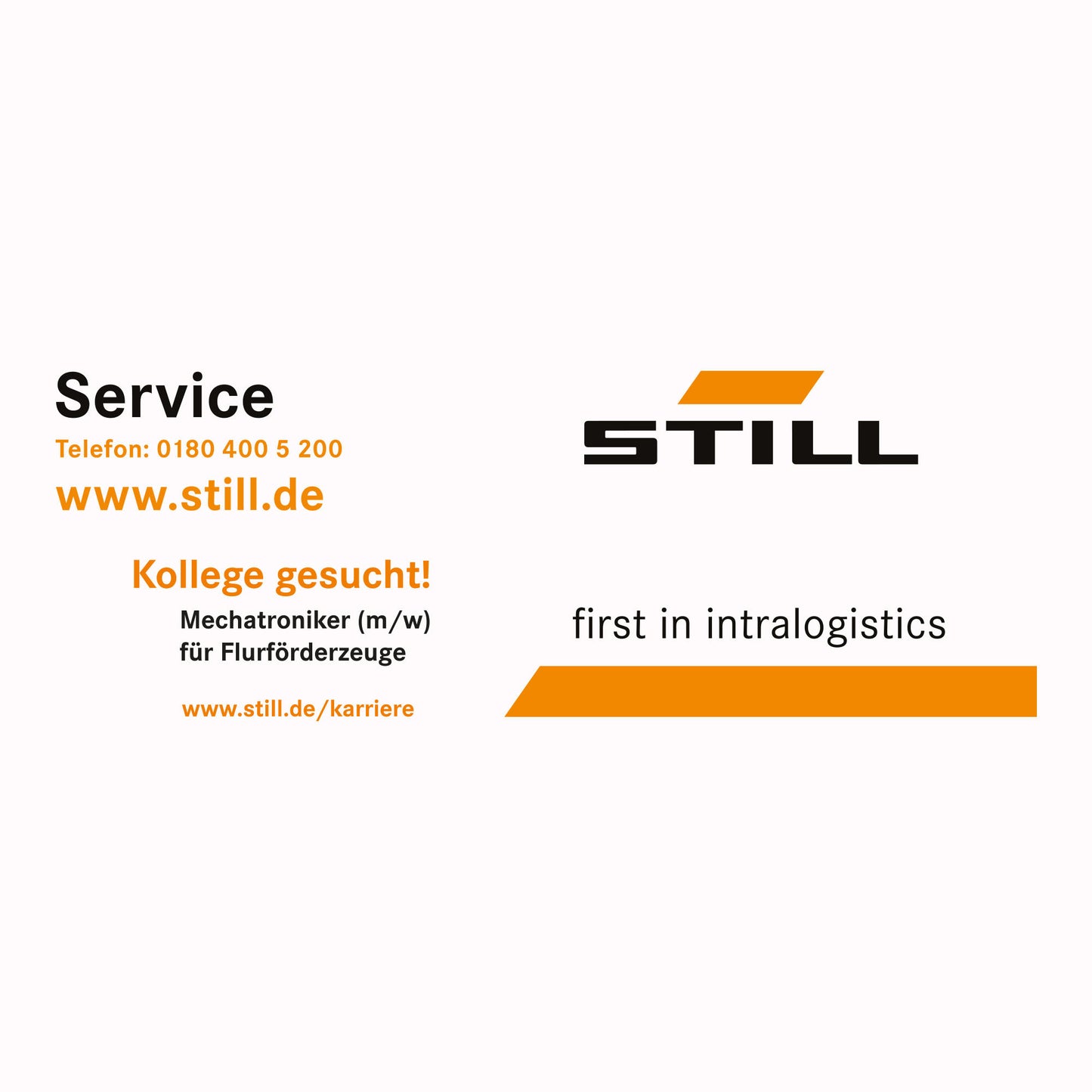 STILL Aktionsfläche Heck – Gebrauchte, Miete oder Personal
