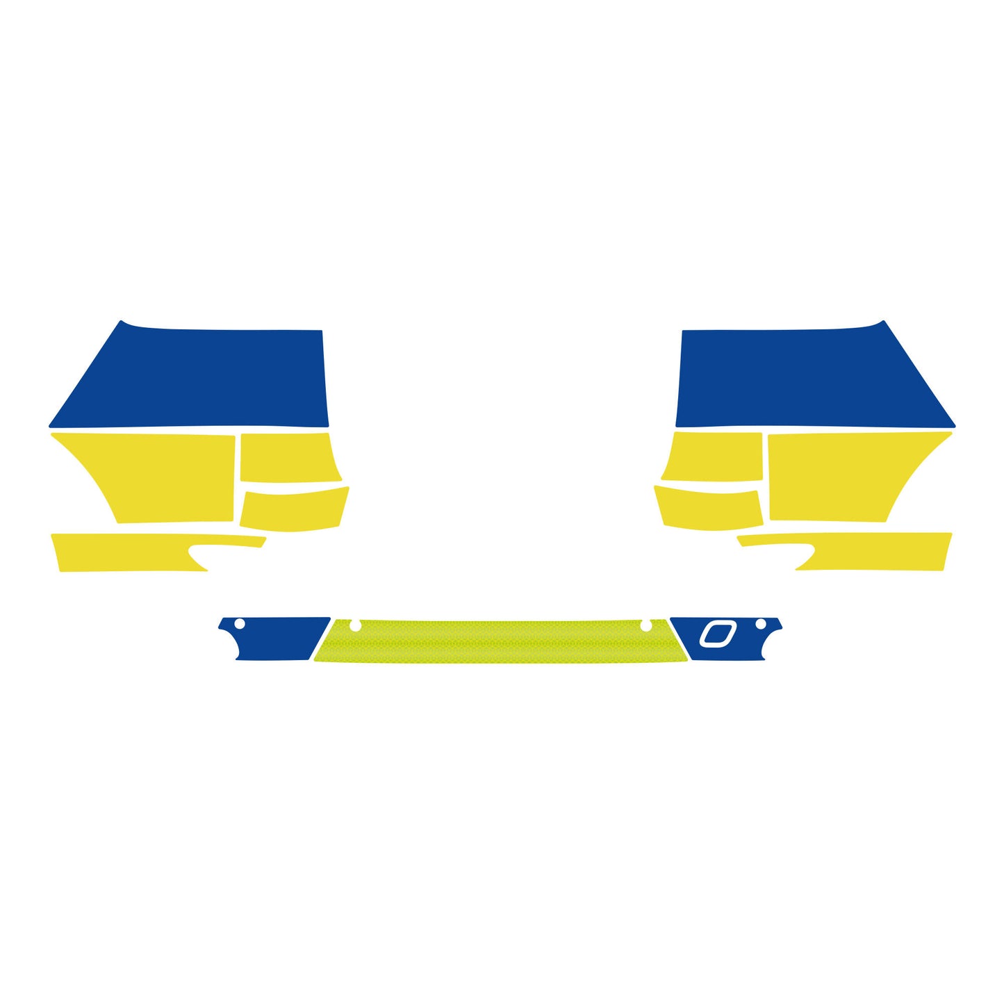 Opel Zafira C - Stoßfänger Folierung