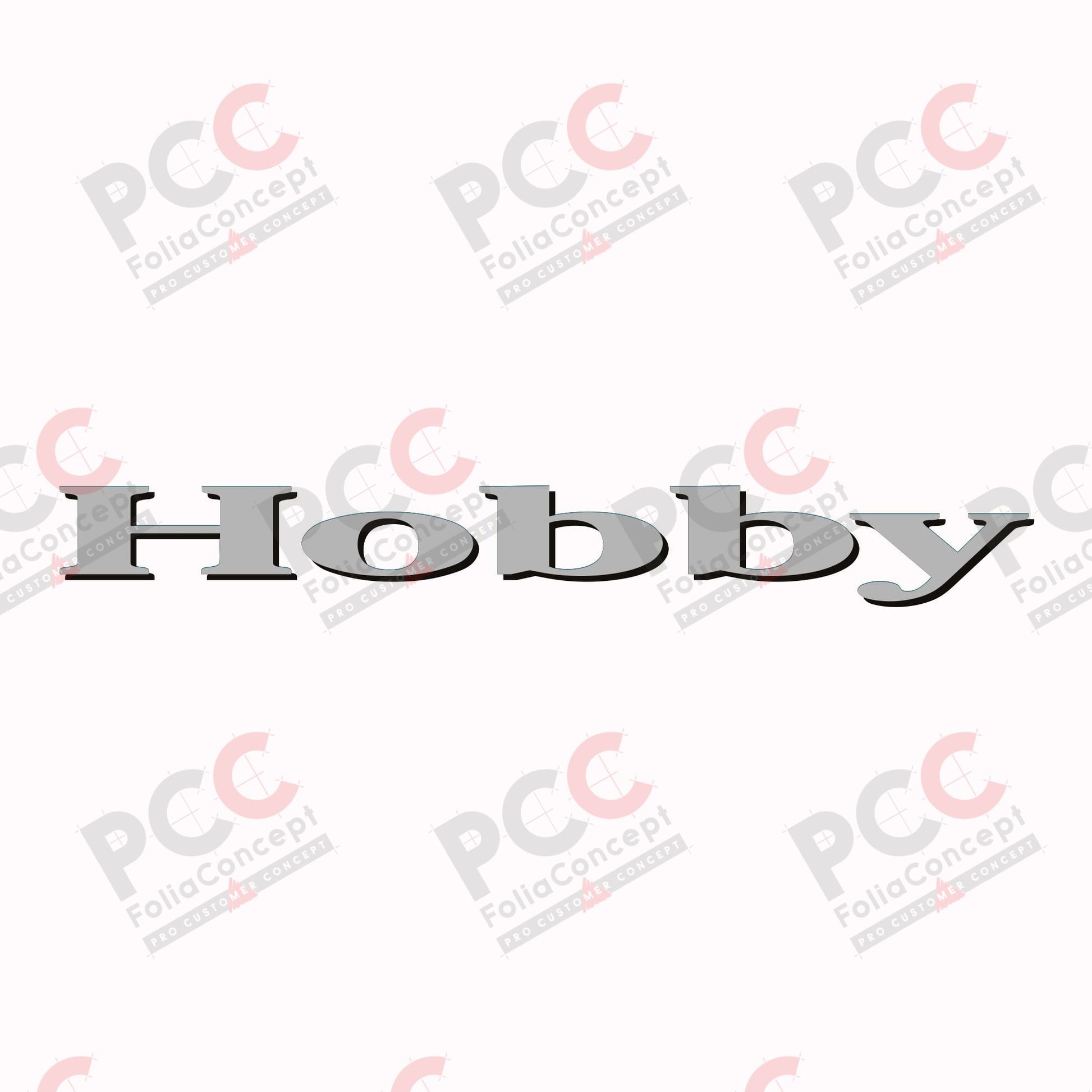 SZ Hobby silber/schwarz L: 500 mm