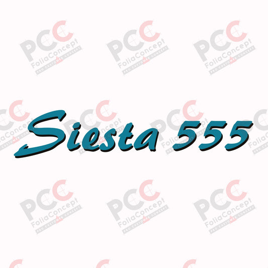 SZ Siesta 555 blau met schwarz