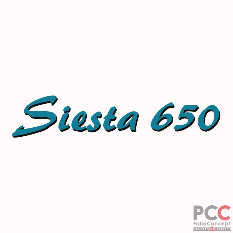 SZ Siesta 650 blau met.schwarz