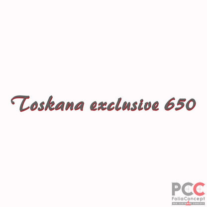 SZ "Toskana exclusive 650" grau/rot