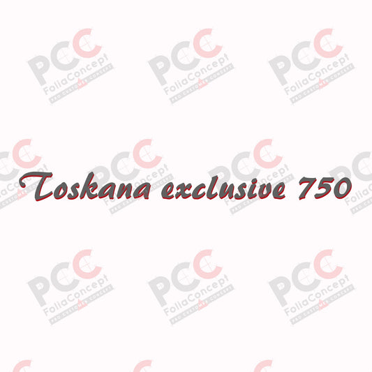 SZ "Toskana exclusive 750" grau/rot
