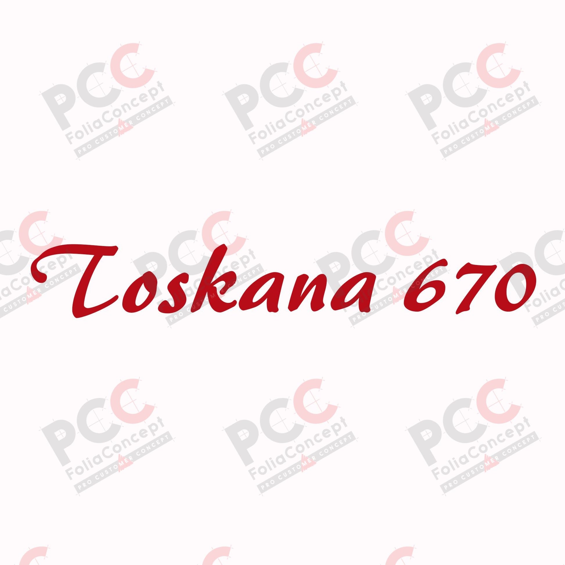 SZ "Toskana 670" rot