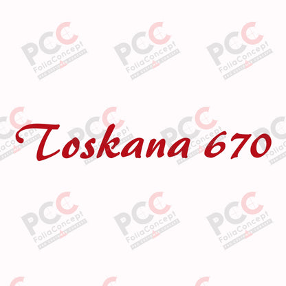 SZ "Toskana 670" rot