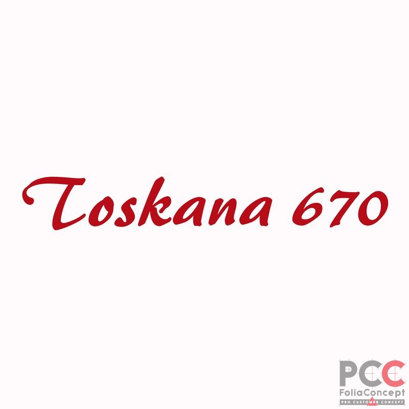 SZ "Toskana 670" rot