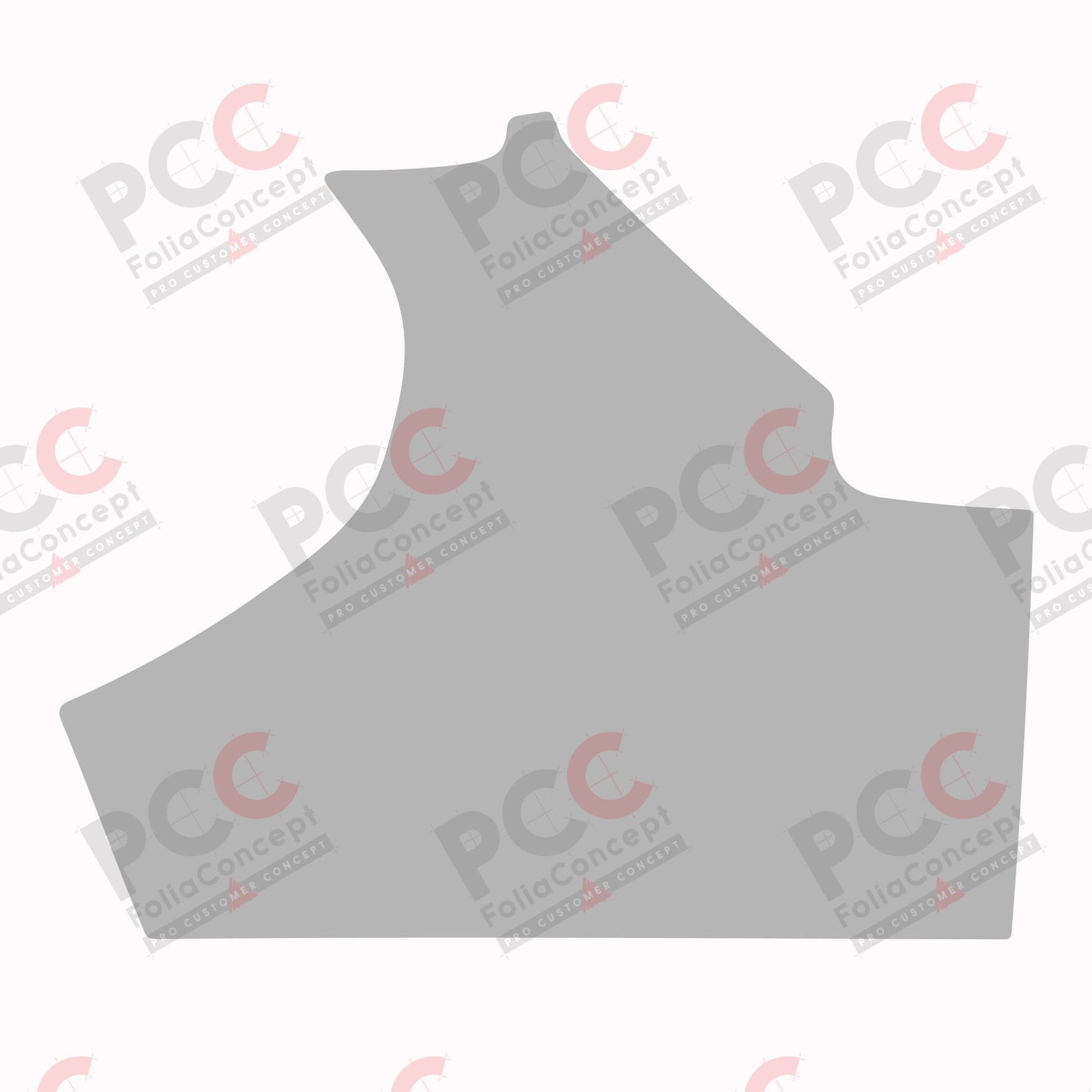 Aufkleber Scheinwerfer B Fiat Ducato silber links