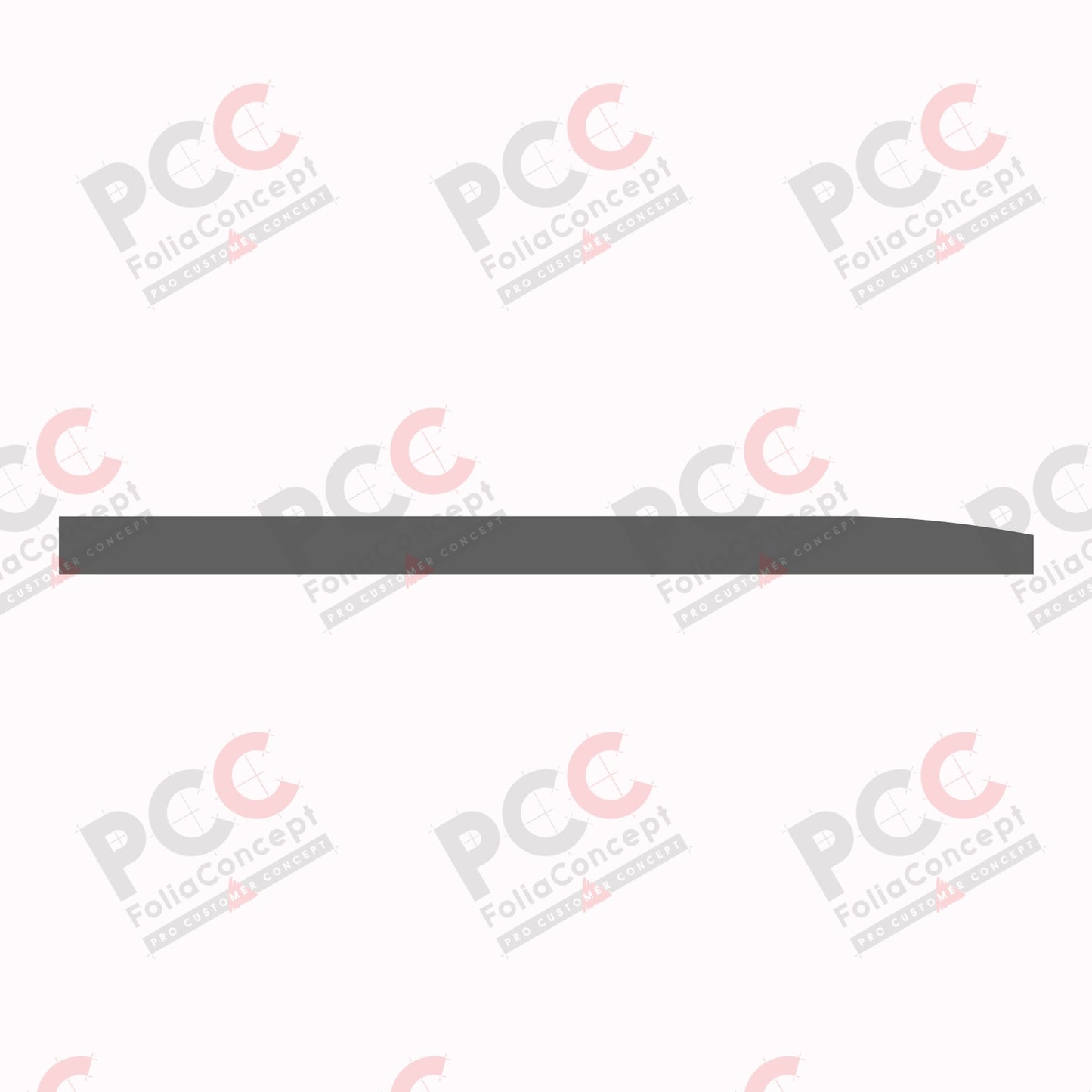 Folienstreifen Fiat Ducato grau 260mm R