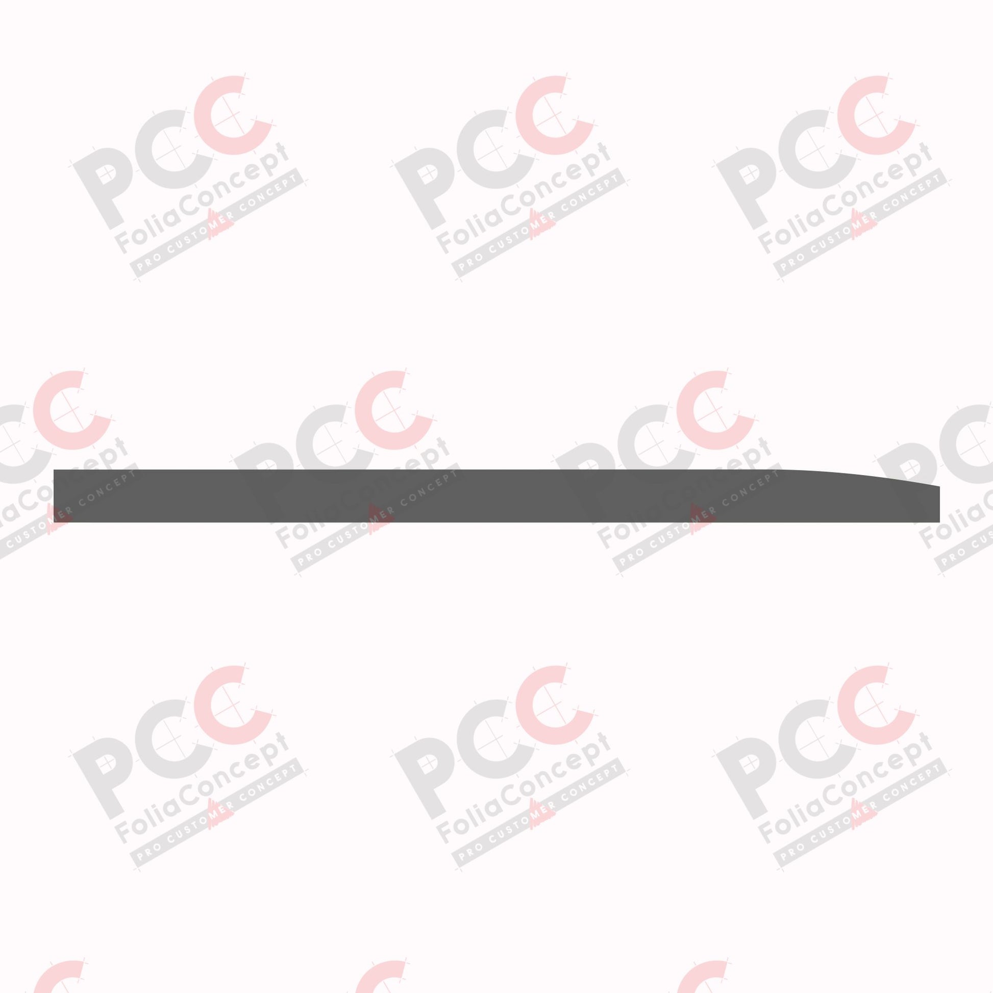 Folienstreifen Fiat Ducato grau 260mm R