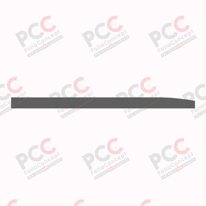 Folienstreifen Fiat Ducato grau 260mm R