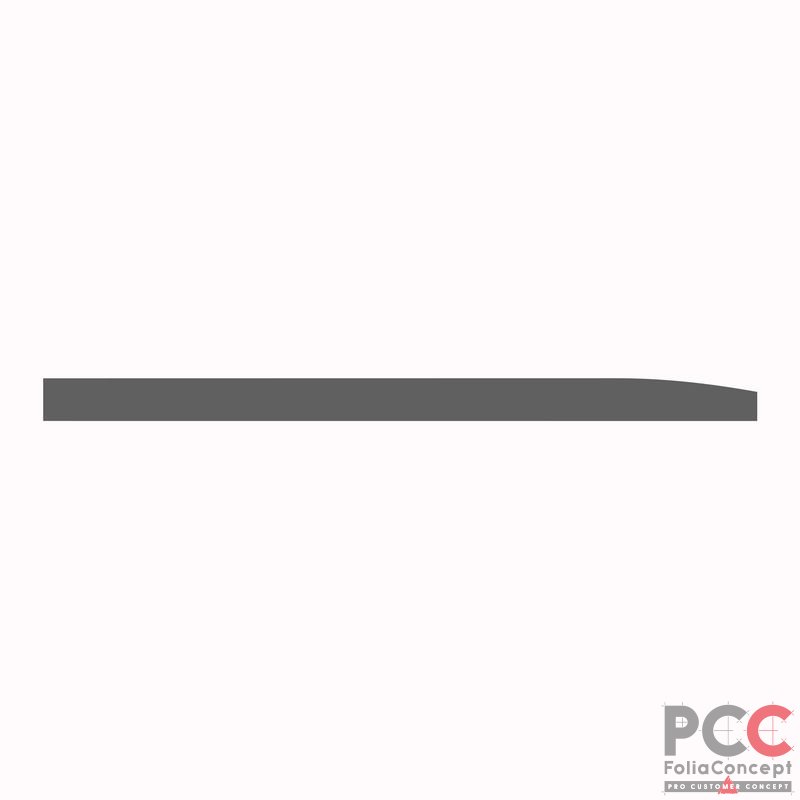 Folienstreifen Fiat Ducato grau 260mm R