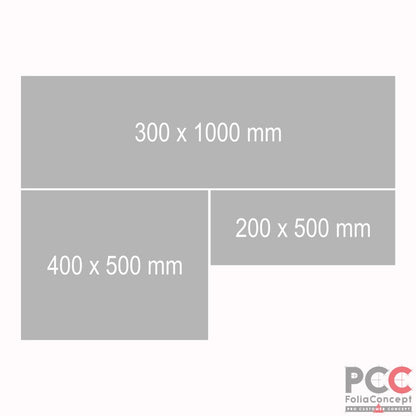 Dome silber - 3 tlg. L+R